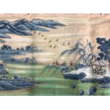 CHINESE PAINTING ON SILK2 20TH CENTURY