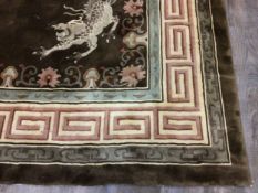 CHINESE WOOL RUG,