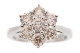 DIAMOND CLUSTER RING