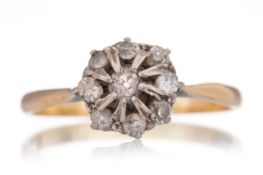 DIAMOND CLUSTER RING