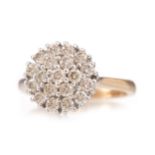 DIAMOND CLUSTER RING