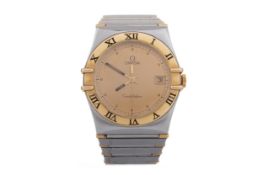 OMEGA CONSTELLATION STAINLESS STEEL QUARTZ WRIST WATCH