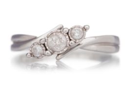 DIAMOND THREE STONE RING