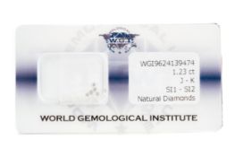 **CERTIFICATED PARCEL OF UNMOUNTED DIAMONDS