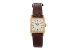 OMEGA GOLD PLATED MANUAL WIND WRIST WATCH