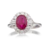 RUBY AND DIAMOND RING