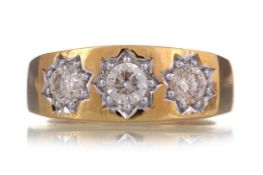 CERTIFICATED DIAMOND GYPSY RING