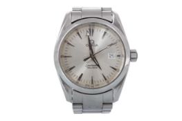 OMEGA SEAMASTER STAINLESS STEEL QUARTZ WRIST WATCH