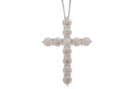 DIAMOND CROSS PENDANT