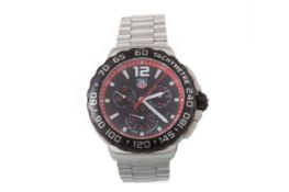 TAG HEUER FORMULA STAINLESS STEEL QUARTZ WRIST WATCH