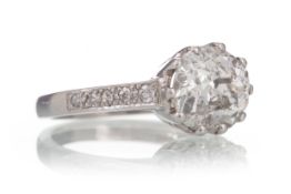 CERTIFICATED DIAMOND SOLITAIRE RING