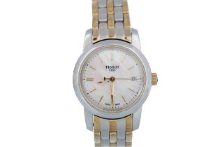 TISSOT, TIMELINE STAINLESS STEEL QUARTZ WRIST WATCH,