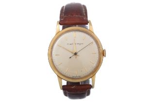 GIRARD PERREGAUX, EIGHTEEN CARAT GOLD MANUAL WIND WRIST WATCH,