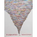 TORNADO OF NONSENSE, A LITHOGRAPH BY DAVID SHRIGLEY