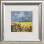 THE YELLOW FIELD, AN OIL BY DOUGLAS PHILLIPS