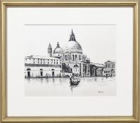 ROBERT KELSEY DA MUniv PAI FRSA (SCOTTISH b. 1949), SANTA MARIA DELLA SALUTE