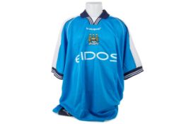 MANCHESTER CITY REPLICA 1999/01 HOME, 2002/03 AWAY, AND 2003/04 JERSEY