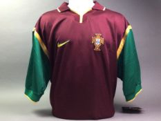 PORTUGAL REPLICA 1998/00 HOME JERSEY