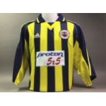 FENERBACHE REPLICA 1999/00 AND 2000/01 AWAY JERSEYS