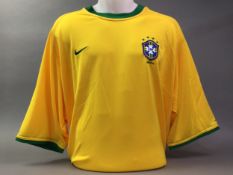 BRAZIL REPLICA 2000/02 HOME JERSEY