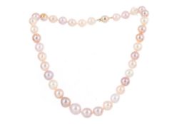 COLOURED PEARL NECKLACE