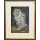 * MARION HARVEY (SCOTTISH 1886 - 1971), A TABBY CAT