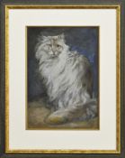 * MARION HARVEY (SCOTTISH 1886 - 1971), A TABBY CAT