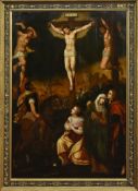 IN THE STYLE OF 17TH CENTURY FLEMISH SCHOOL, THE CRUCIFIXION