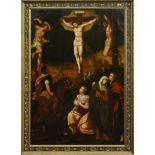 IN THE STYLE OF 17TH CENTURY FLEMISH SCHOOL, THE CRUCIFIXION