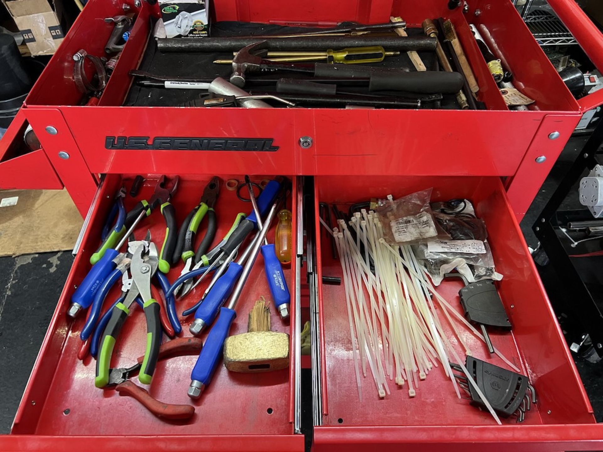 5-Drawer Mechanic's Cart, with Assorted Hand Tools - Image 4 of 8