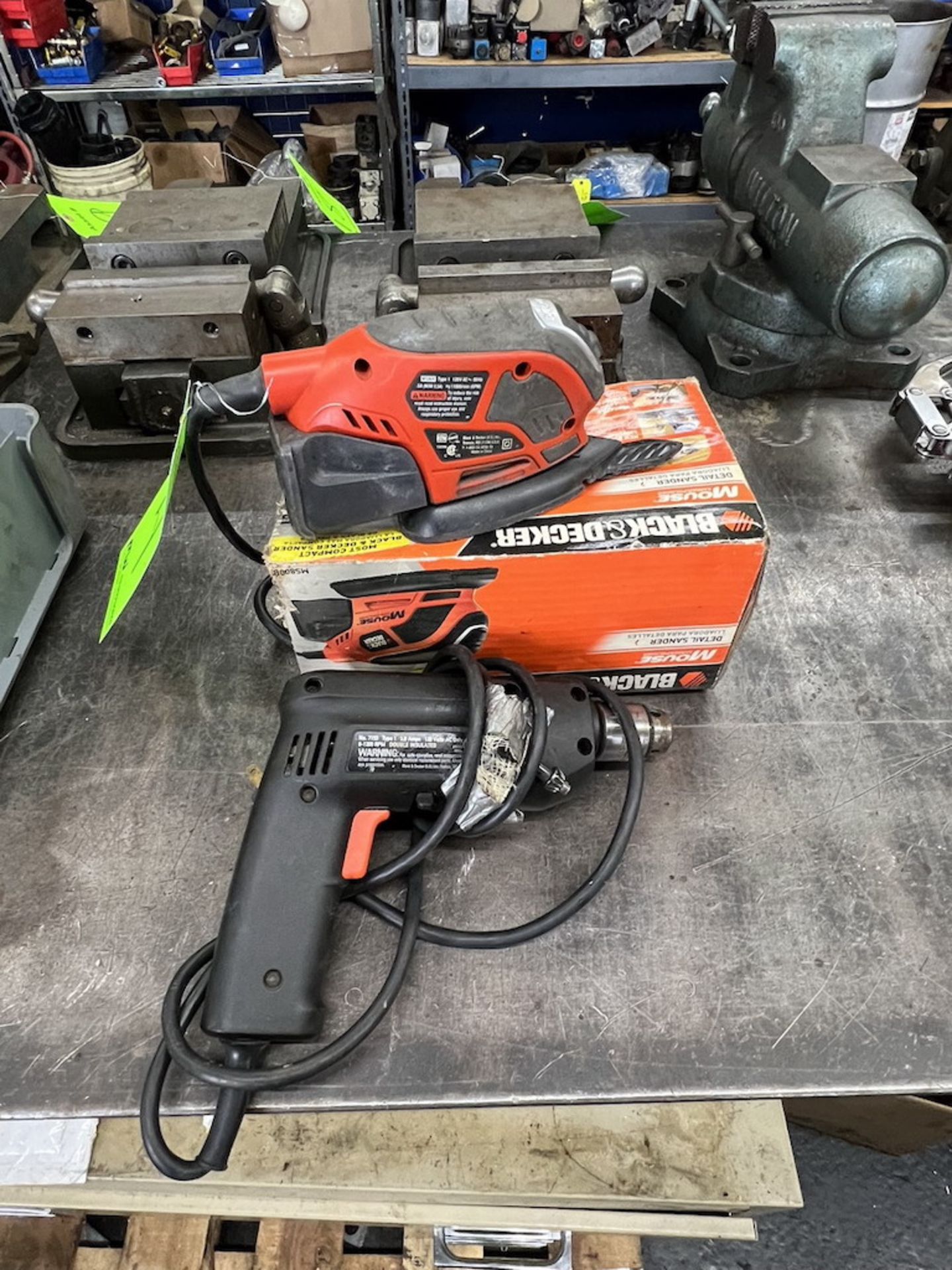 Black and Decker Mouse Sander/Polisher & Blacker and Decker Corded Drill