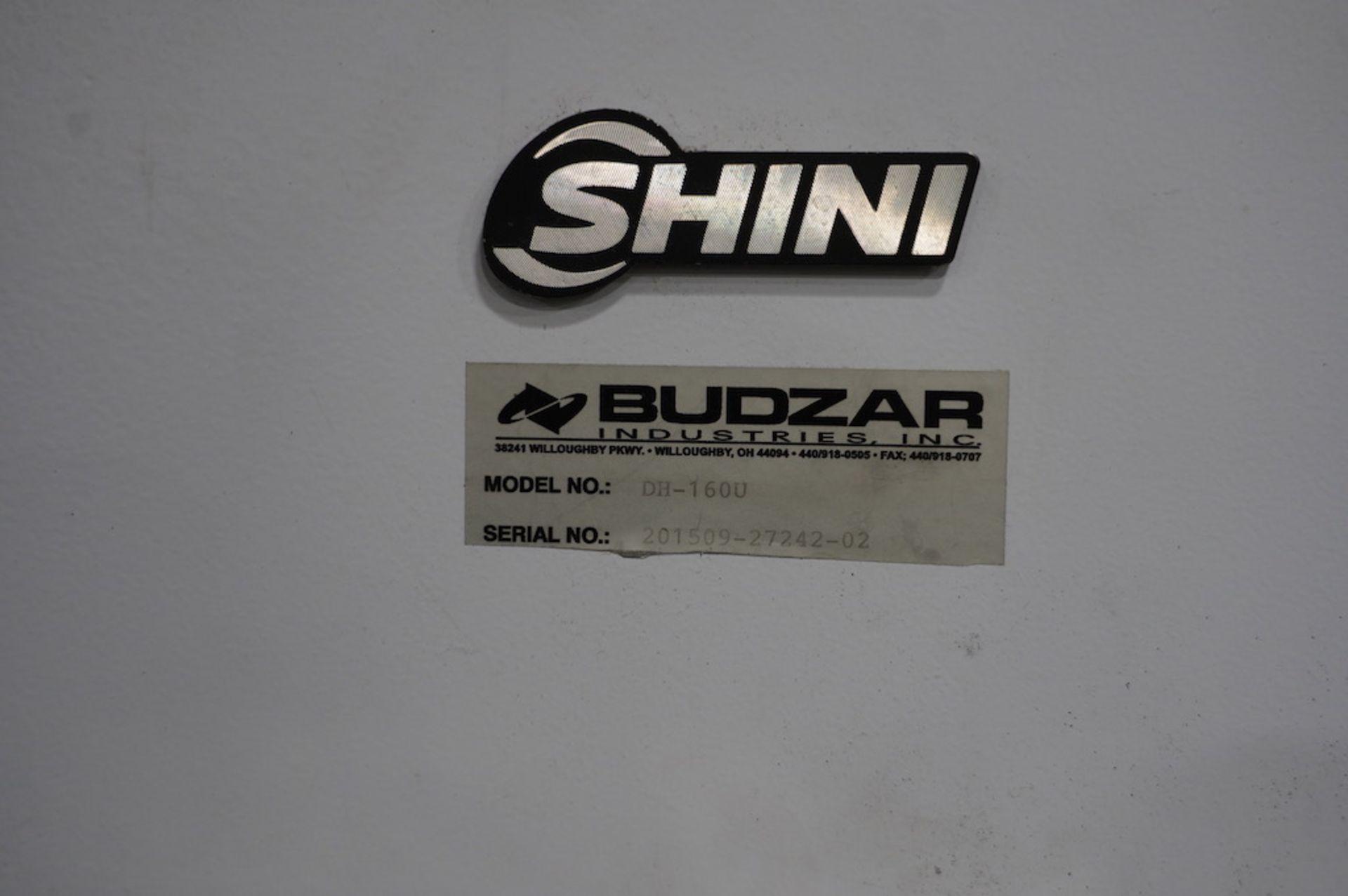 Shini DH-I60U Stainless Steel Drying Hopper - Image 4 of 4