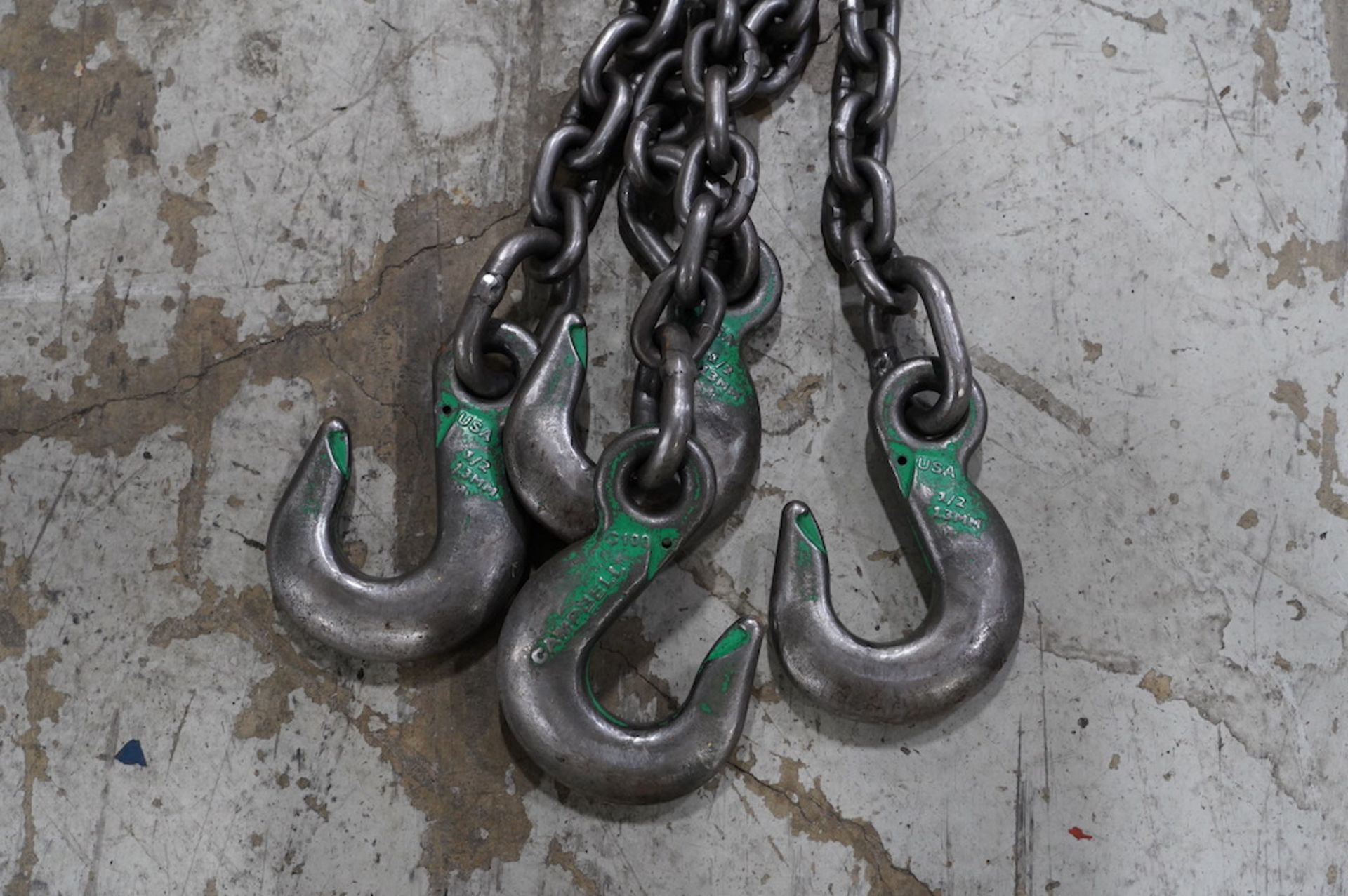 Heavy-Duty 6 Ft, 4 Hook Chain - Image 3 of 3