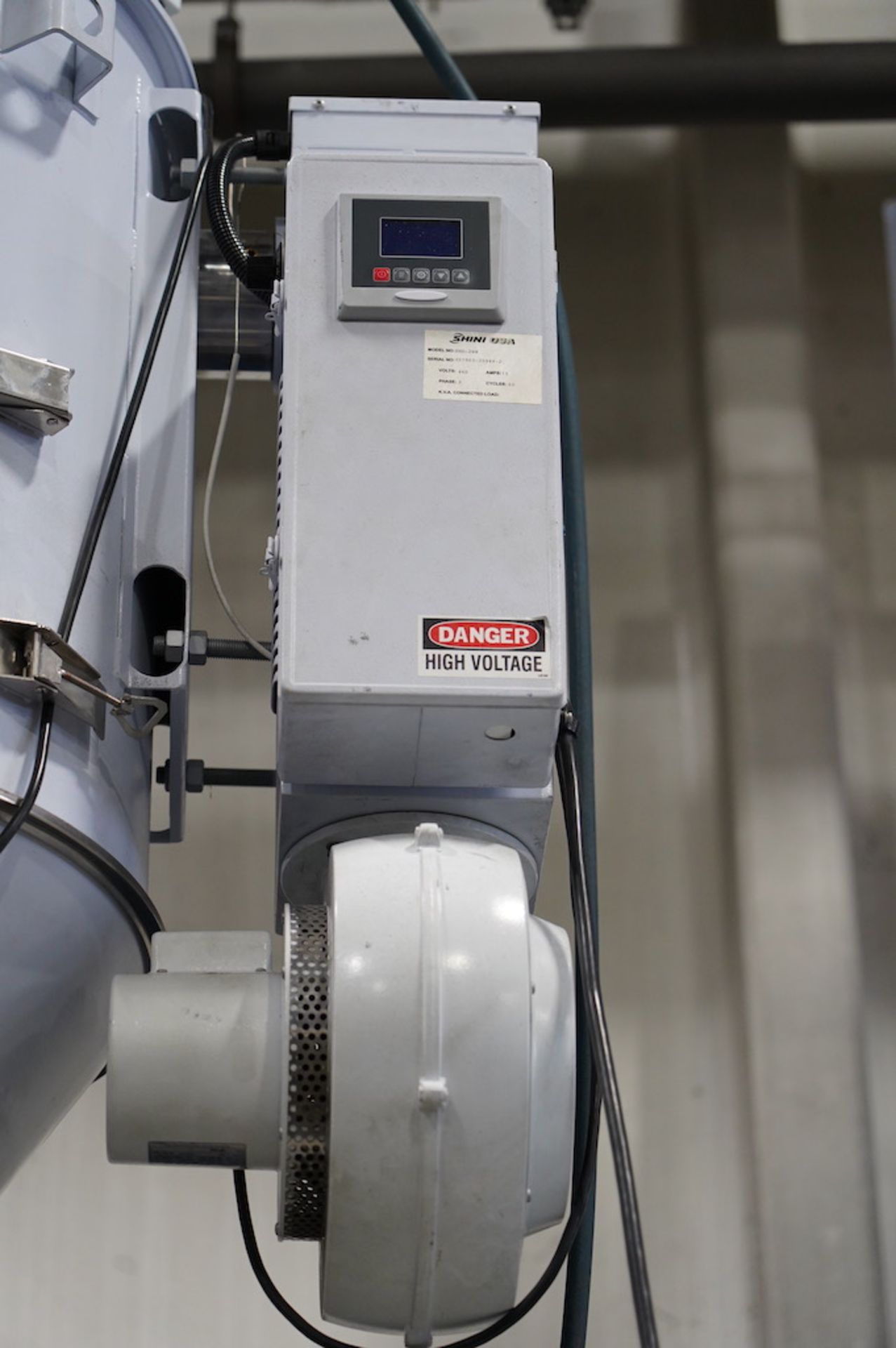 Shini SHD-200 Hot Air Hopper Dryer, New in 2019 - Image 9 of 9