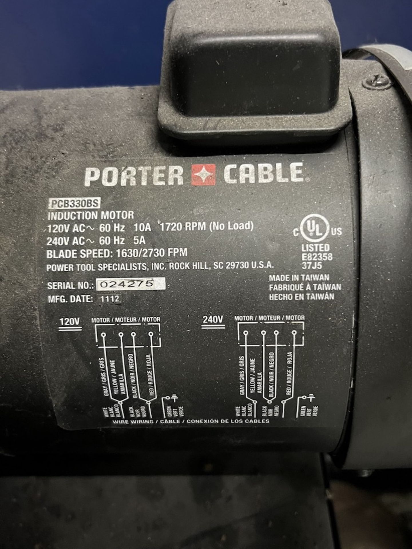 Porter Cable PCB330BS Band Saw, New in 2012 - Image 4 of 4