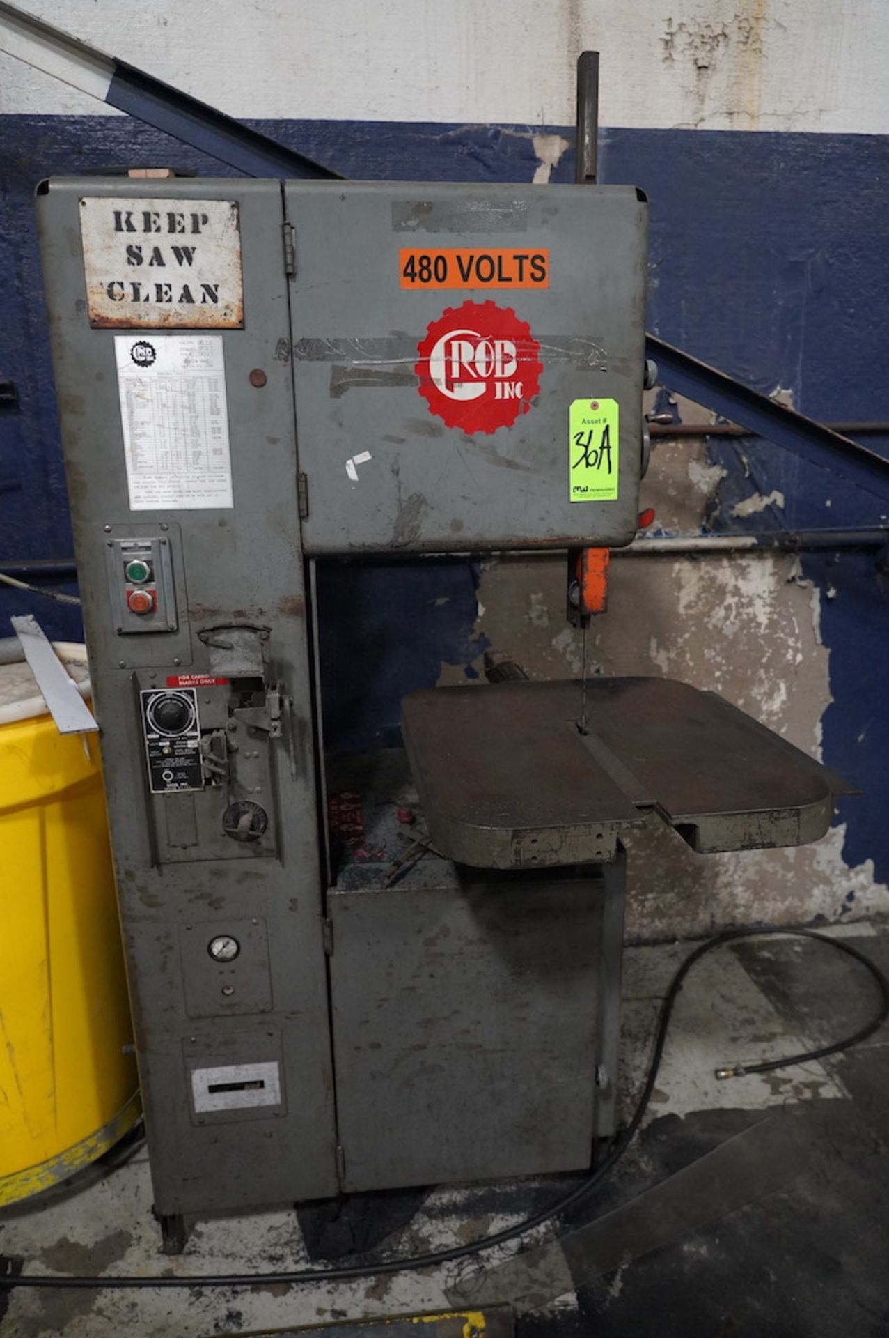 Grob Vertical Band Saw