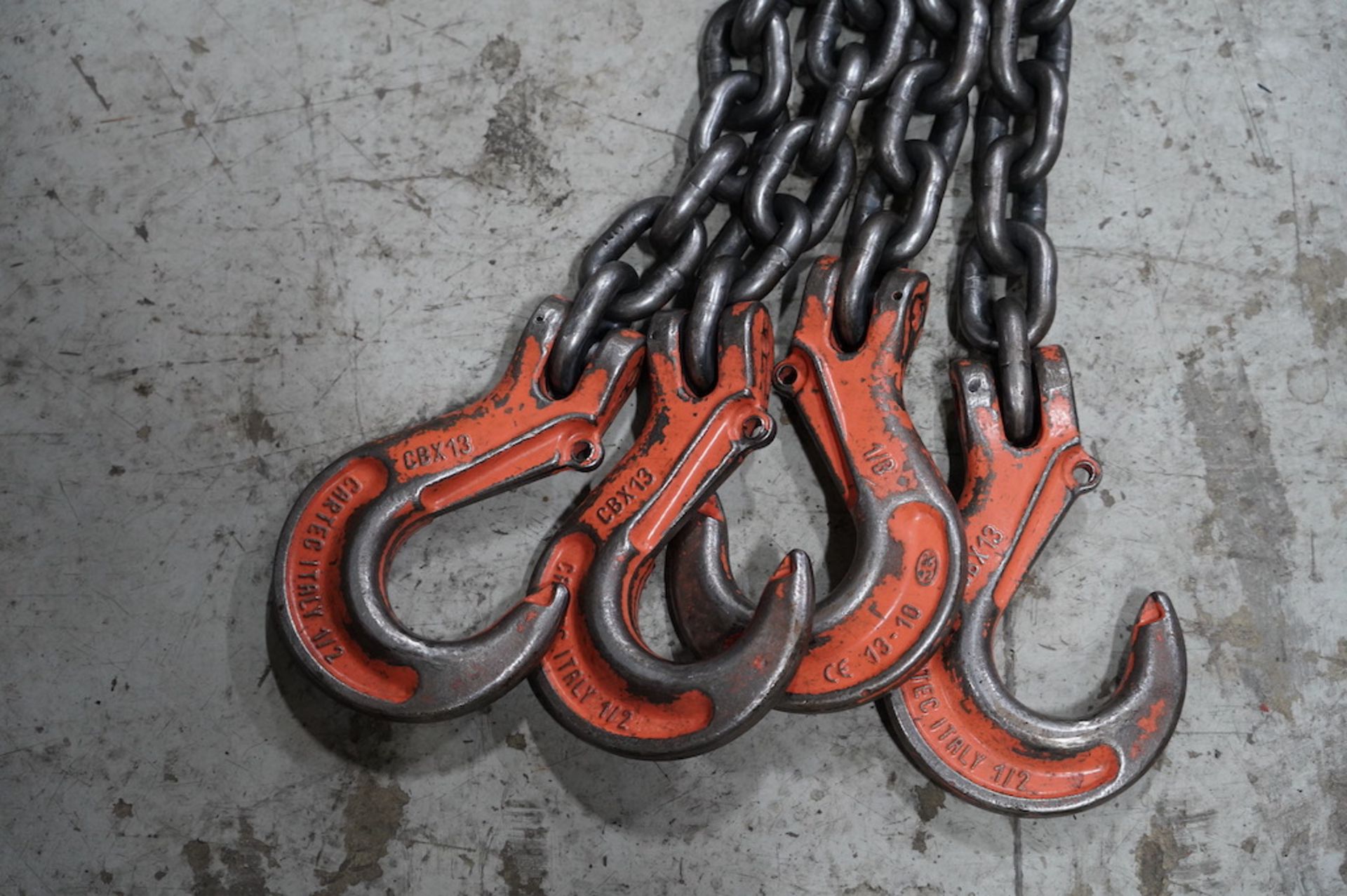 Heavy-Duty 5 Ft, 4 Hook Chain - Image 3 of 3