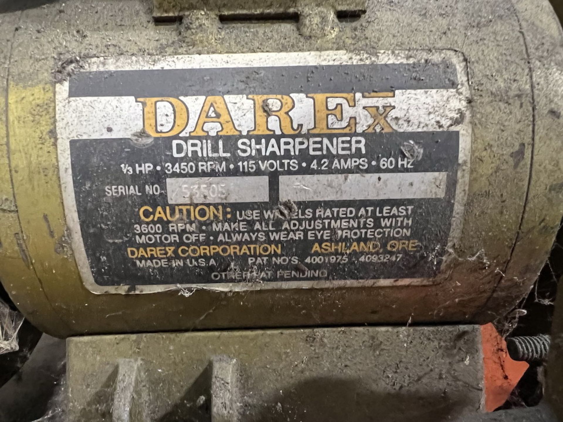Darex Drill Sharpener - Image 7 of 7