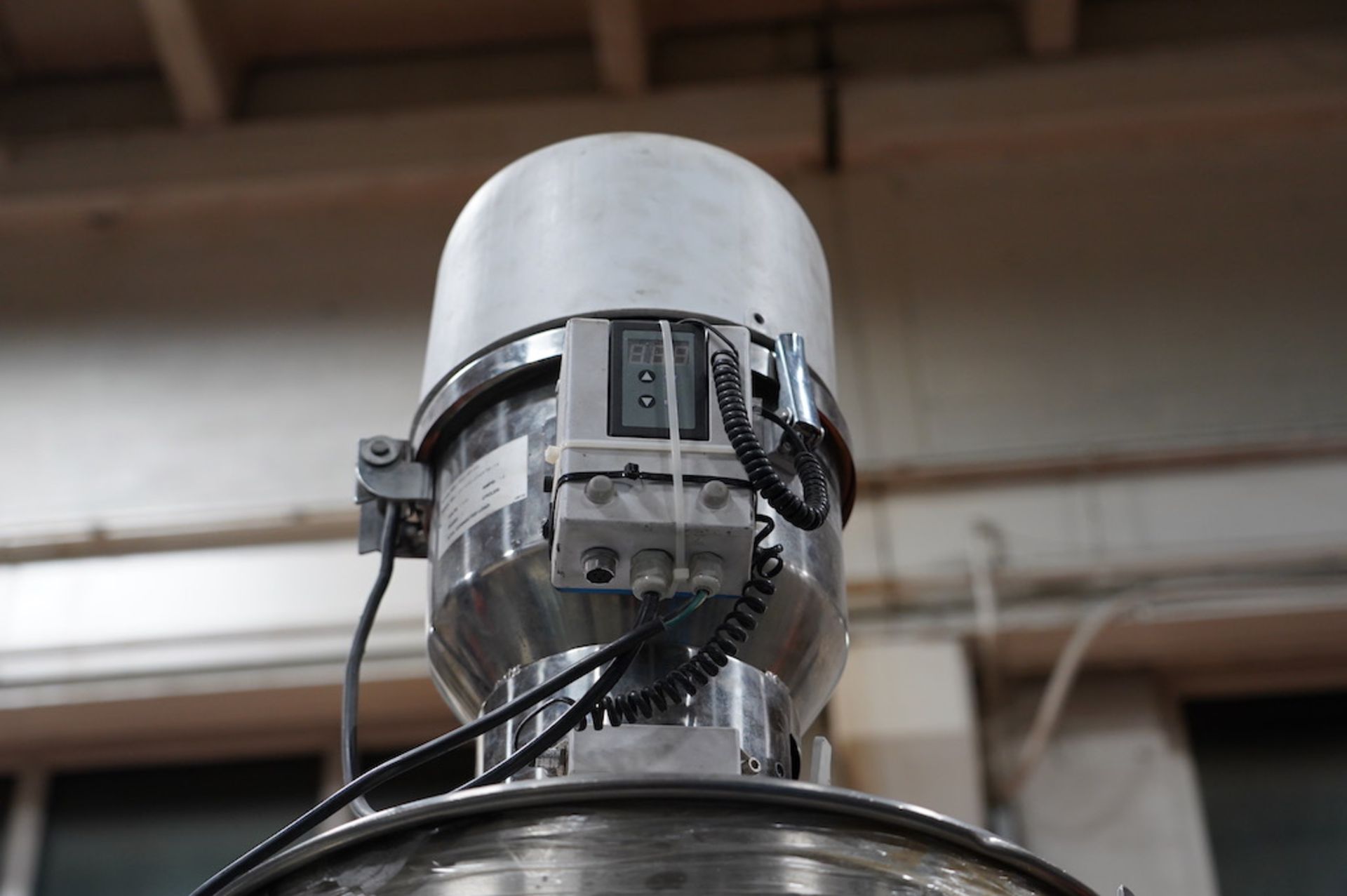 Dri-Air RH300 Stainless Steel Hot Air Drying Hopper with Shini Loader - Image 10 of 10