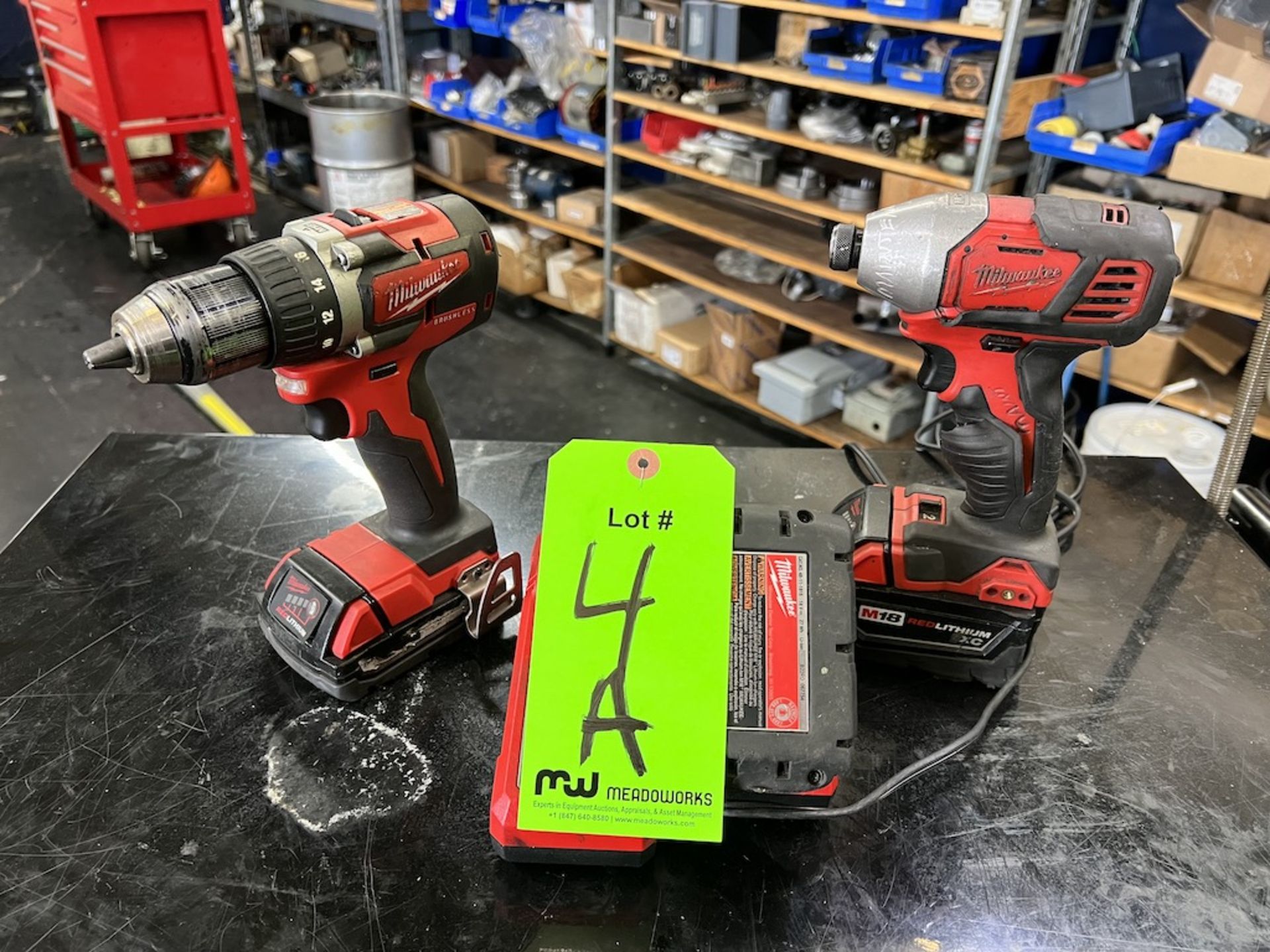 Milwaukee Tool Cordless Drill & Milwaukee Tool M18 Impact Driver