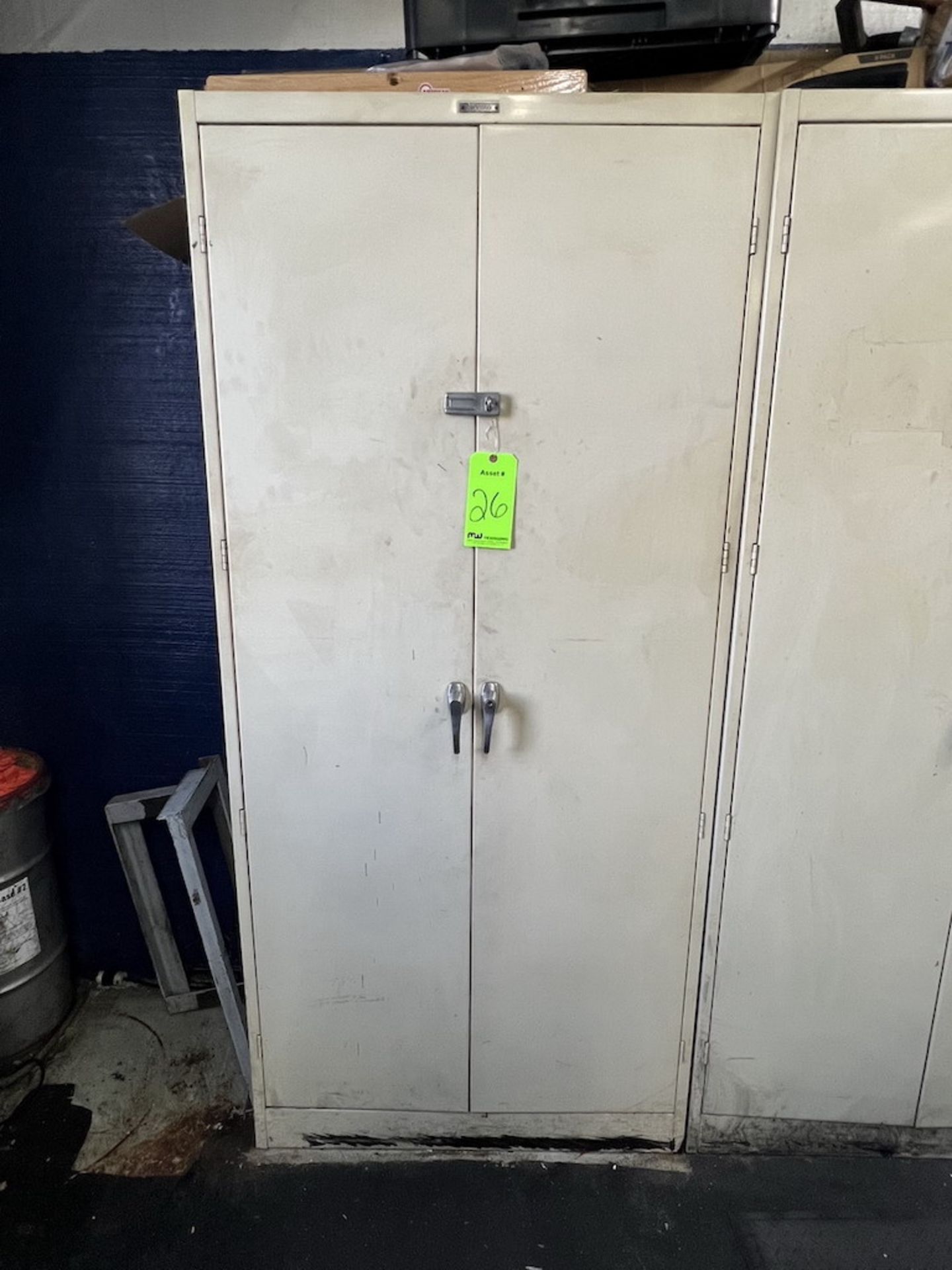 (2) 18'' W x 36'' L x 78'' H, Tennsco 2-Door Storage Cabinets, with Misc. Contents - Image 3 of 14