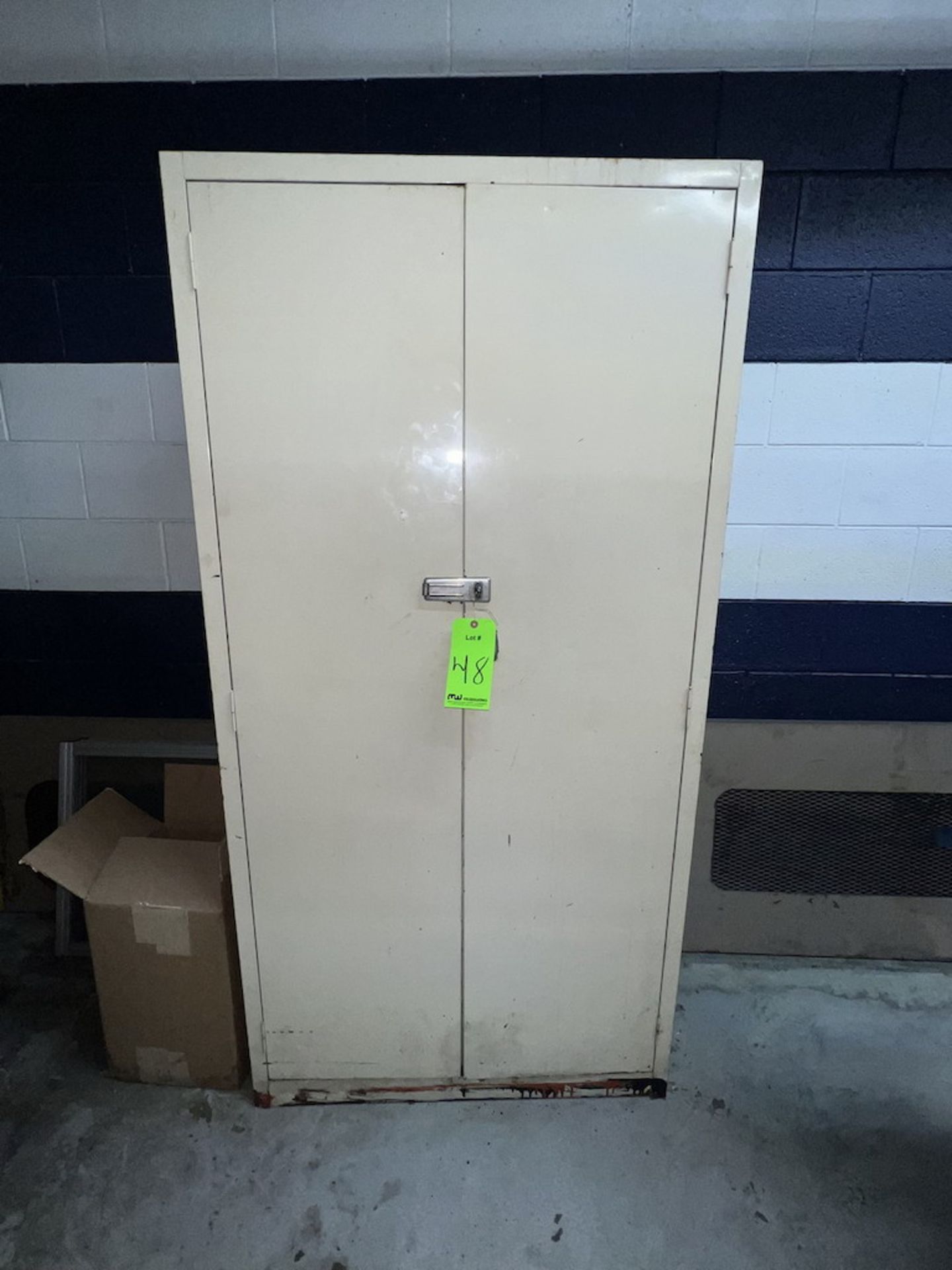 (1) Lot of (3) Various Size 2-Door Storage Cabinets, with Misc. Contents - Image 14 of 15