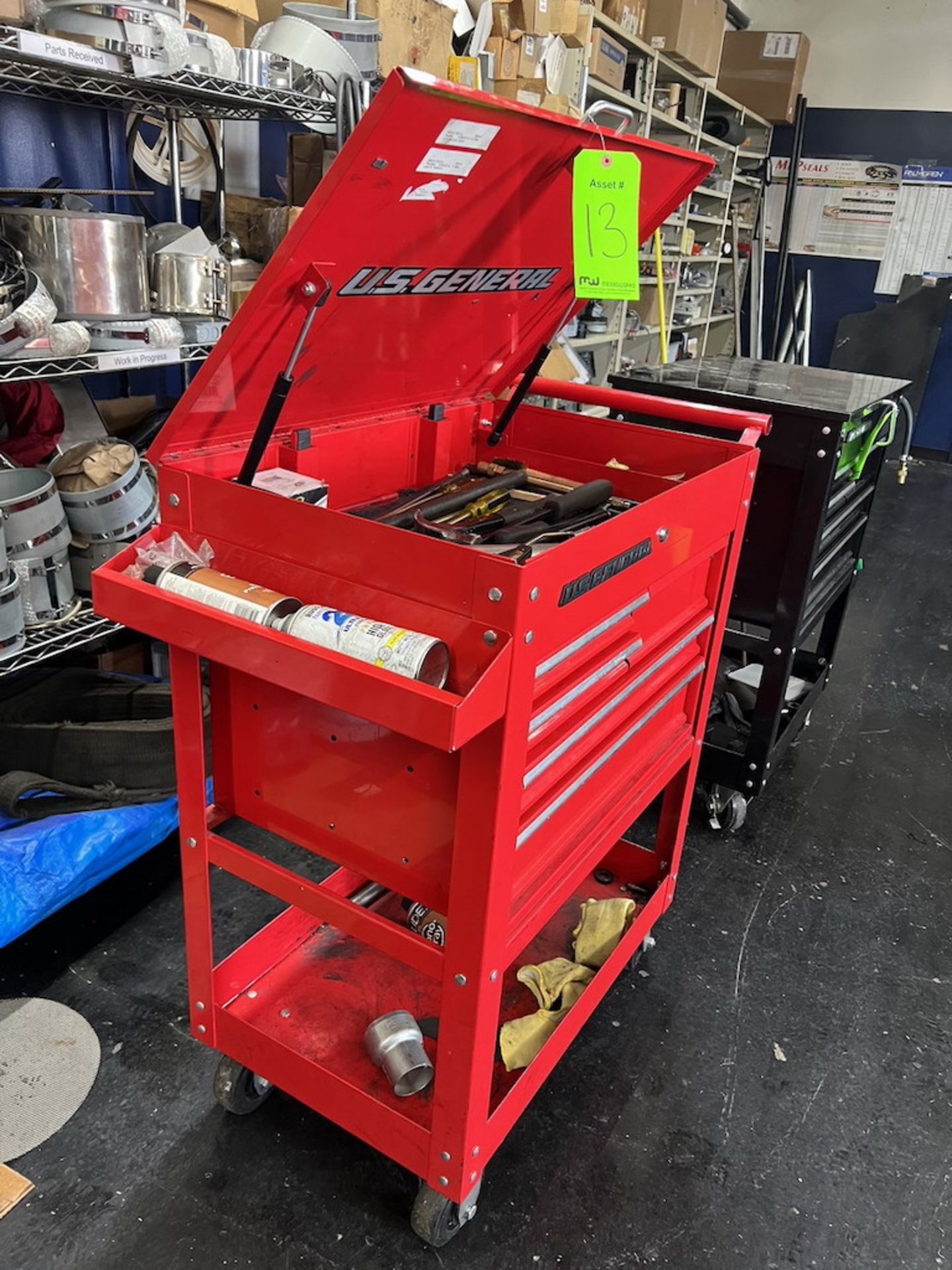 5-Drawer Mechanic's Cart, with Assorted Hand Tools - Image 3 of 8