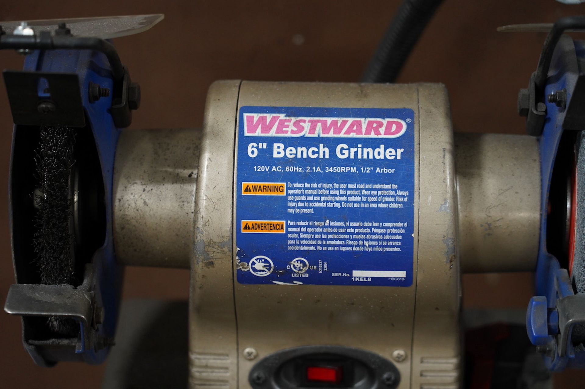 Hercules 8" Double End Bench Grinder - Image 3 of 3