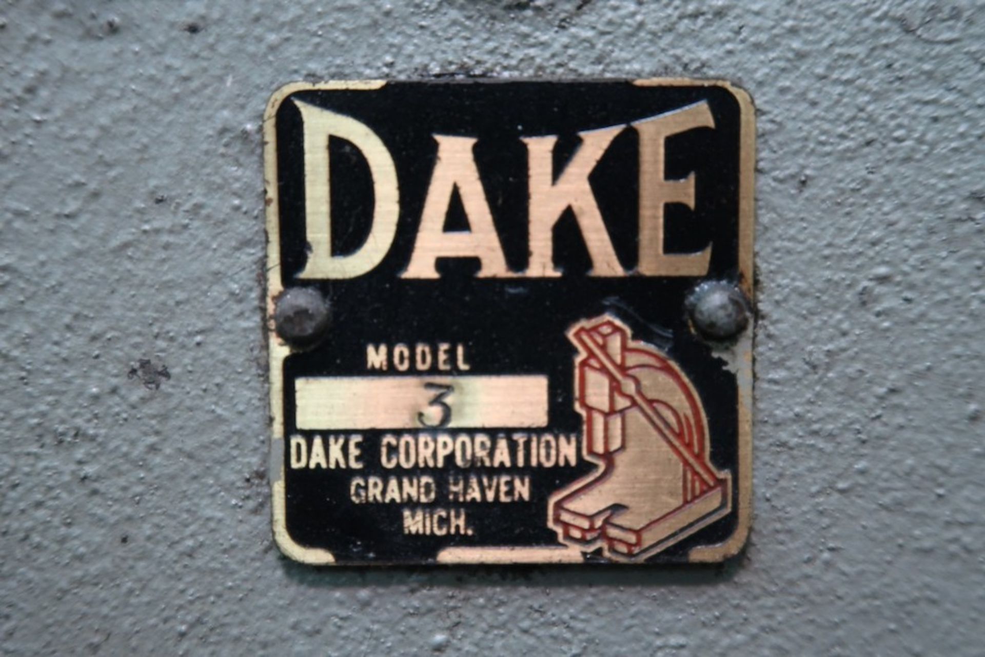 Dake Model "3" Arbor Press - Bild 3 aus 3