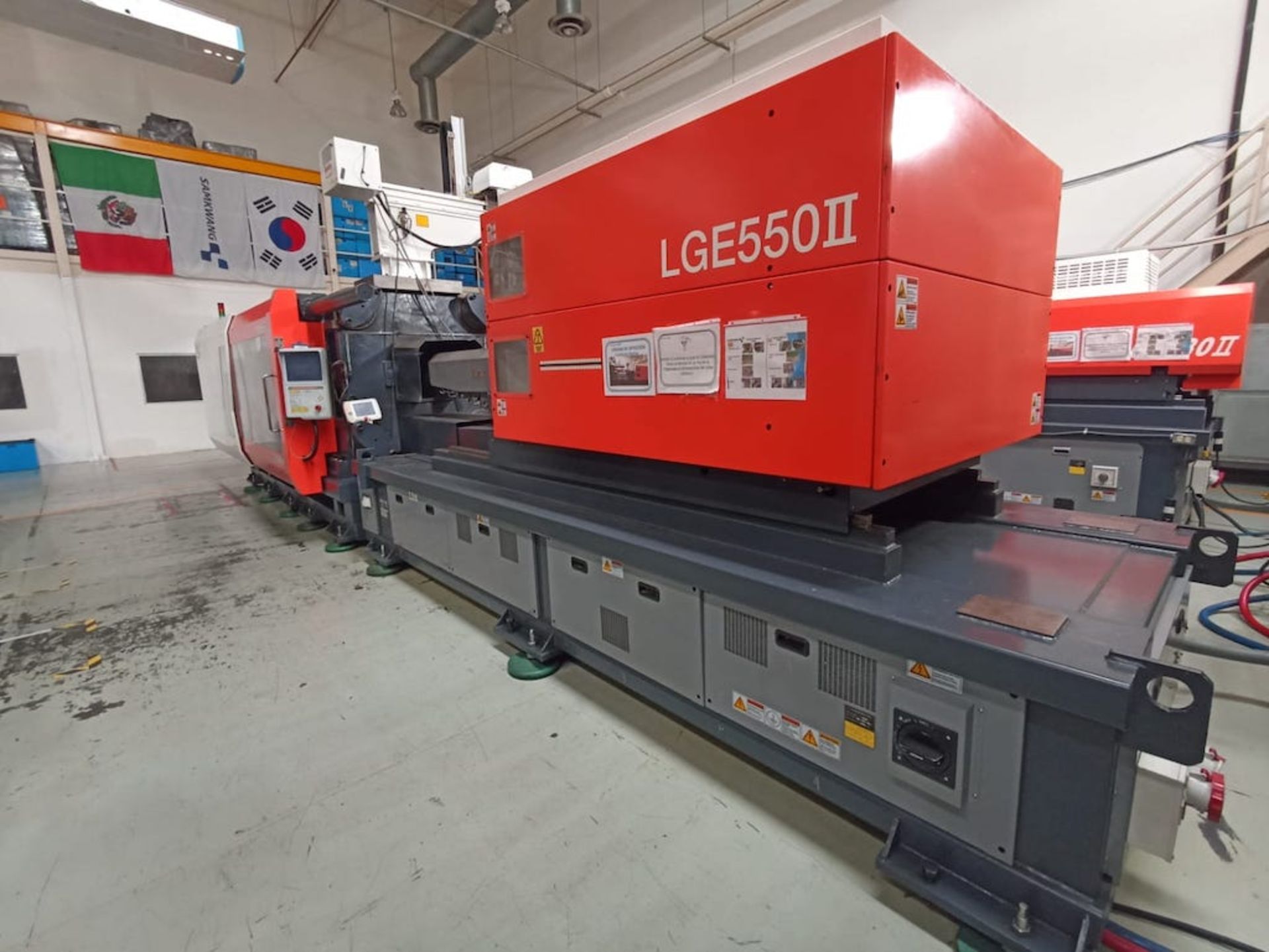 LS 550 Ton All Electric Injection Molding Press, New in 2014 - Image 3 of 3