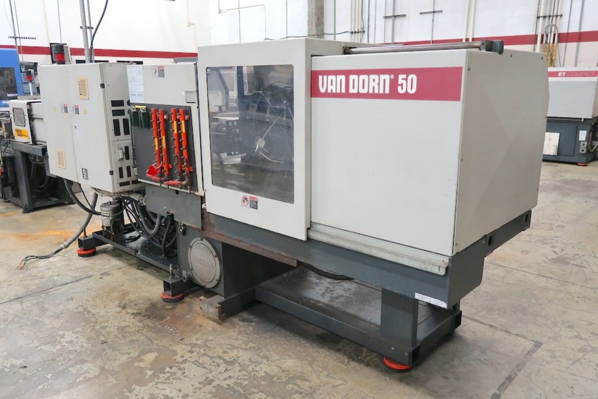 Van Dorn Ergotech Compact 500-120 50 Ton Injection Molding Press - Image 4 of 8