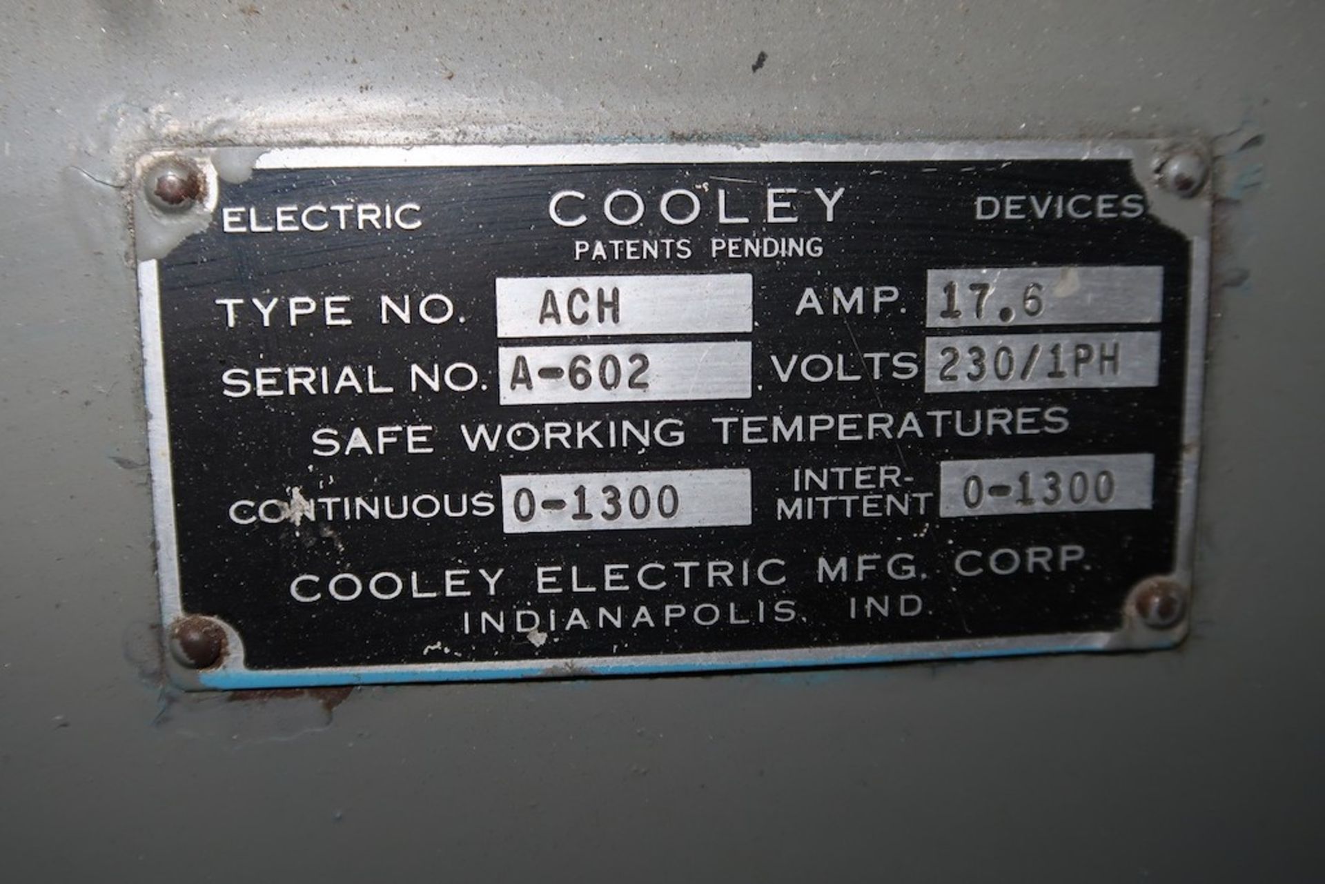 Cooley ACH Electric Furnace - Bild 5 aus 5