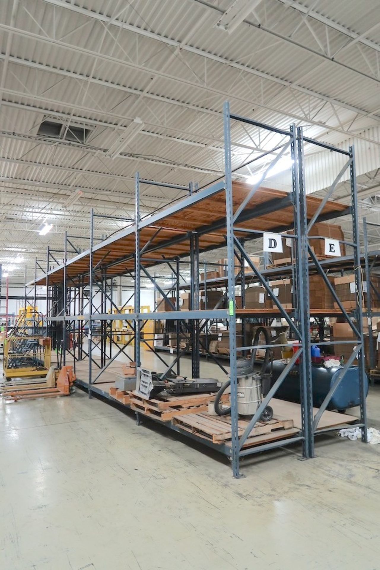 12-Sections of Pallet Racking