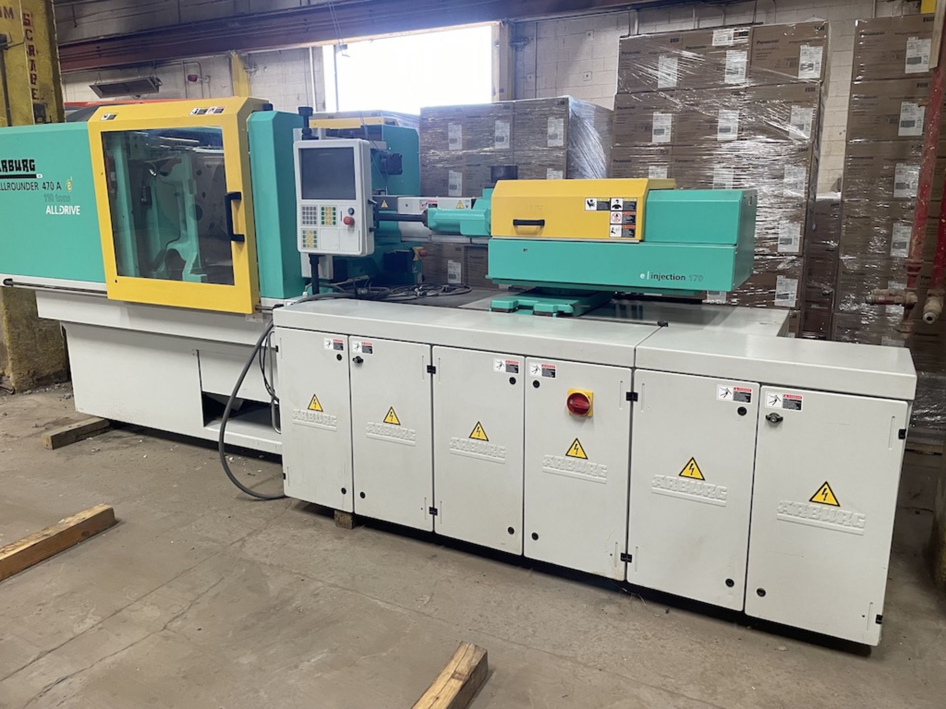 Arburg 110 Ton All Electric Injection Molding Press, New in 2014 - Image 2 of 6